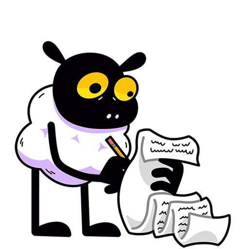✏️ Стикер «Бенджи Без Текста» для Telegram