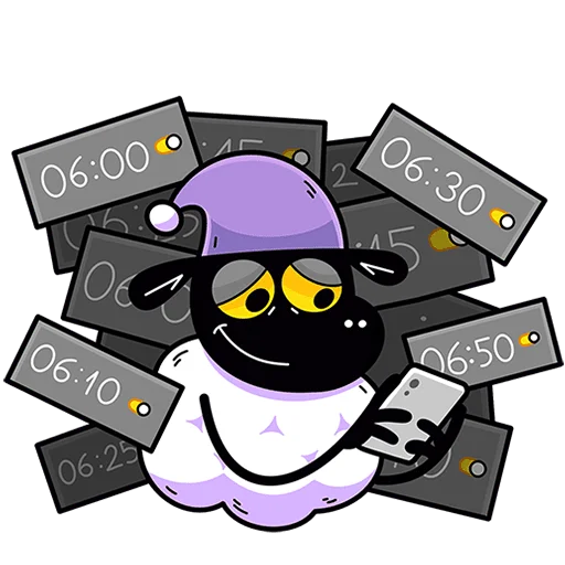 ⏰ Стикер «Бенджи Без Текста» для Telegram
