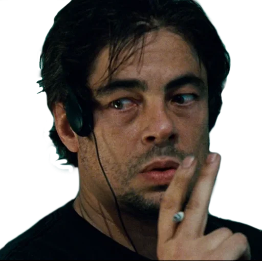 🚬 Стикер «Benicio» для Telegram