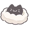 ☁️ Эмодзи «Набор эмоджи с милыми котиками» для Telegram
