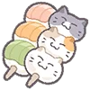 🍡 Эмодзи «Набор эмоджи с милыми котиками» для Telegram