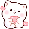 ❤️ Эмодзи «kotsumechan» для Telegram