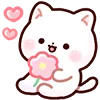 🌸 Эмодзи «kotsumechan» для Telegram
