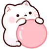 😐 Эмодзи «kotsumechan» для Telegram
