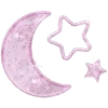 Стикер 54 🐈 love pink - розовые милашные стики