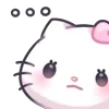 Стикер 41 🐈 love pink - розовые милашные стики