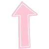 Стикер 60 🐈 love pink - розовые милашные стики