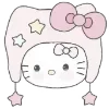 Стикер 17 🐈 love pink - розовые милашные стики