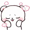 Стикер 5 🐈 love pink - розовые милашные стики