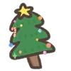 Стикер 10 Happy Xmas