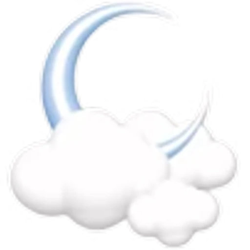 ☁ Эмодзи «soft blue girls» для Telegram
