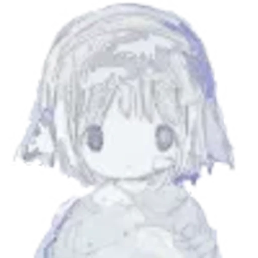 😞 Эмодзи «soft blue girls» для Telegram