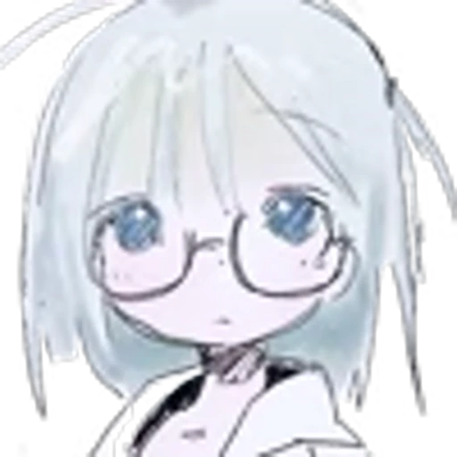 🧐 Эмодзи «soft blue girls» для Telegram