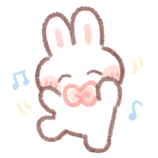 👯‍♀ Стикер «Кролик» для Telegram
