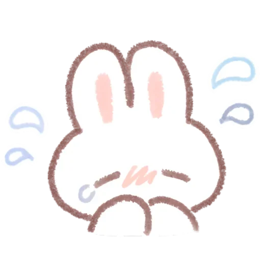 😭 Стикер «Кролик» для Telegram
