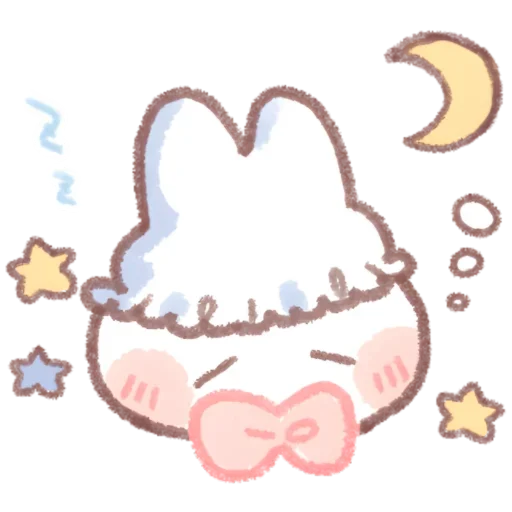 💤 Стикер «Кролик» для Telegram