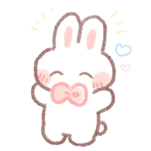 💞 Стикер «Кролик» для Telegram