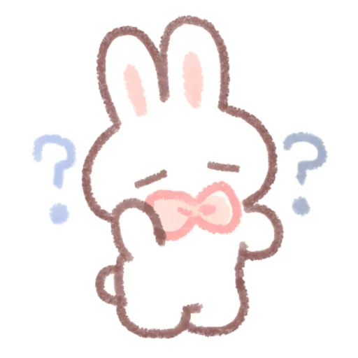 ❓ Стикер «Кролик» для Telegram