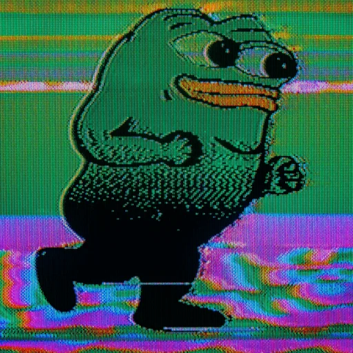 🏃‍♂️ Стикер «bent pepes» для Telegram