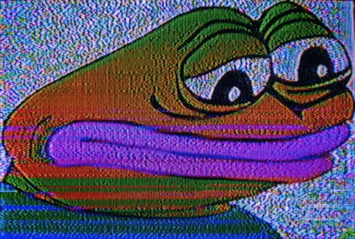 😔 Стикер «bent pepes» для Telegram