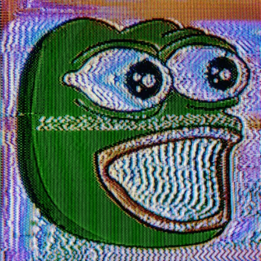😱 Стикер «bent pepes» для Telegram