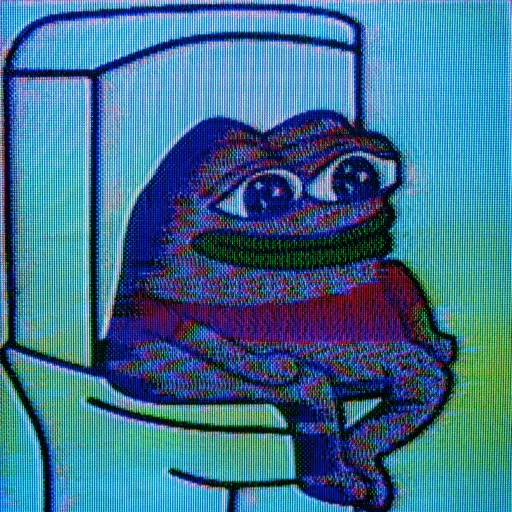 💩 Стикер «bent pepes» для Telegram