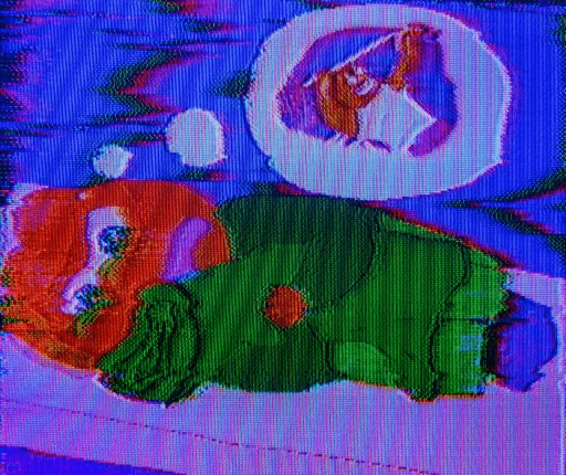 😴 Стикер «bent pepes» для Telegram
