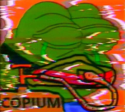 🤒 Стикер «bent pepes» для Telegram