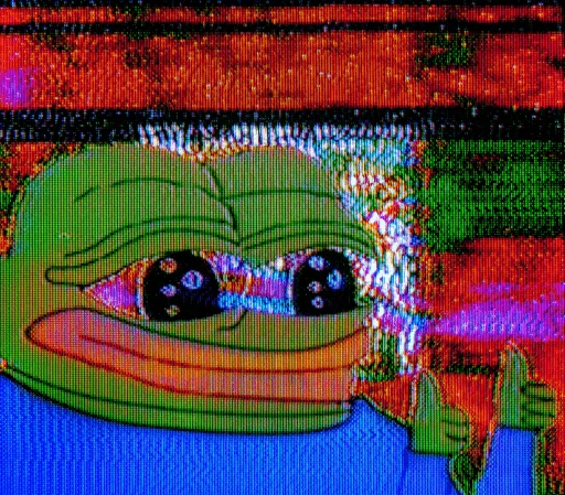 👍 Стикер «bent pepes» для Telegram