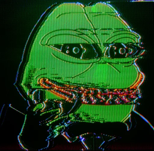 😎 Стикер «bent pepes» для Telegram
