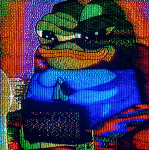 😏 Стикер «bent pepes» для Telegram