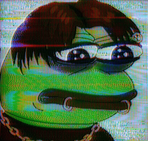 😔 Стикер «bent pepes» для Telegram
