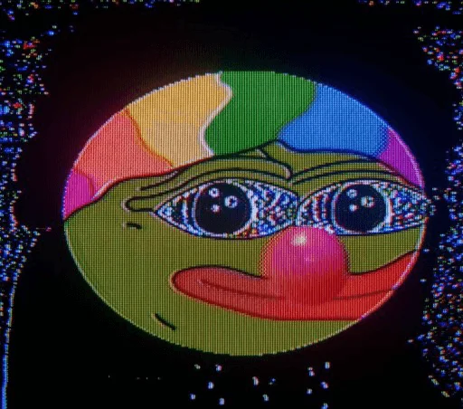 🤡 Стикер «bent pepes» для Telegram