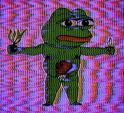 🐸 Стикер «bent pepes» для Telegram