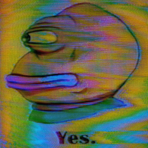😎 Стикер «bent pepes» для Telegram