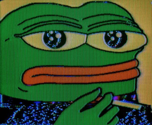 😐 Стикер «bent pepes» для Telegram