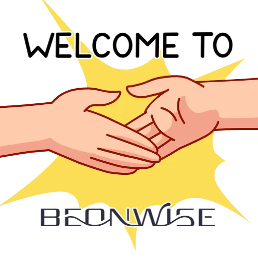 🤝 Стикер «Beonwise» для Telegram