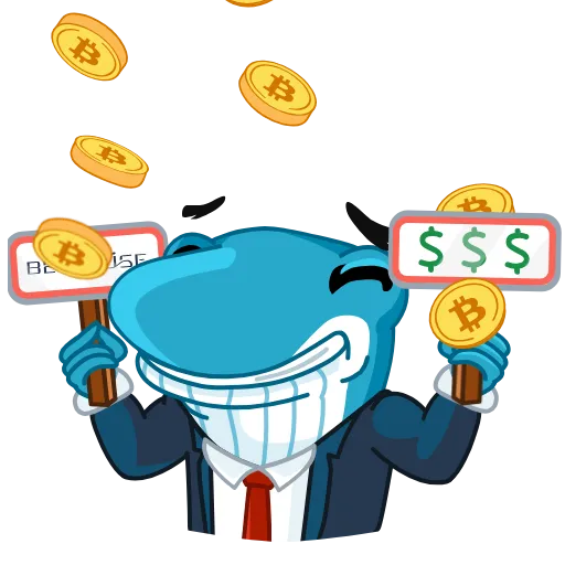 🤑 Стикер «Beonwise» для Telegram