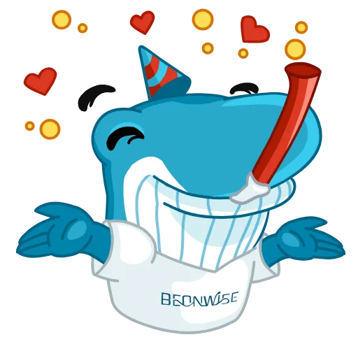 🥳 Стикер «Beonwise» для Telegram