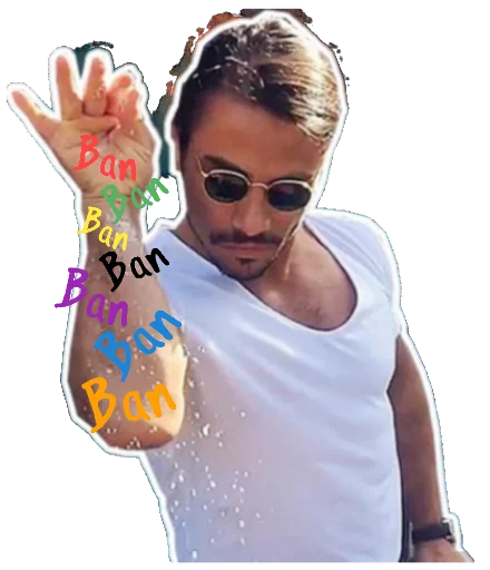 🚫 Стикер «I Mirabolanti Stickers Di Beppe&;s» для Telegram