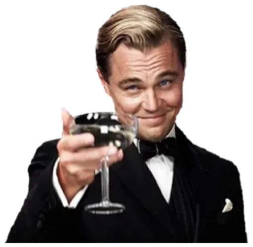 🍷 Стикер «I Mirabolanti Stickers Di Beppe&;s» для Telegram