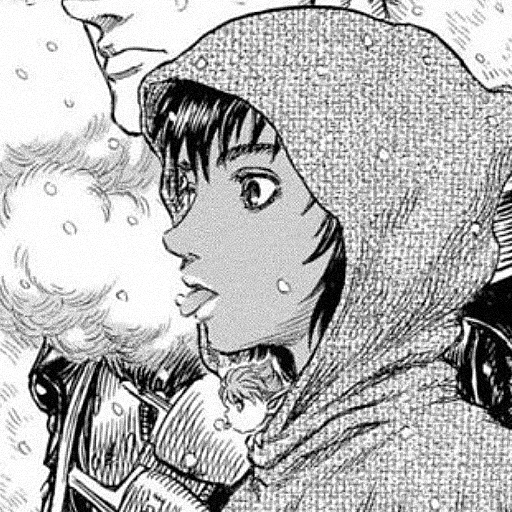 ❄️ Стикер «BERSERK / ベルセルク / СКАЖЕНИЙ» для Telegram