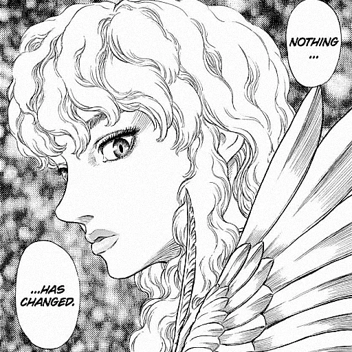 🦅 Стикер «BERSERK / ベルセルク / СКАЖЕНИЙ» для Telegram