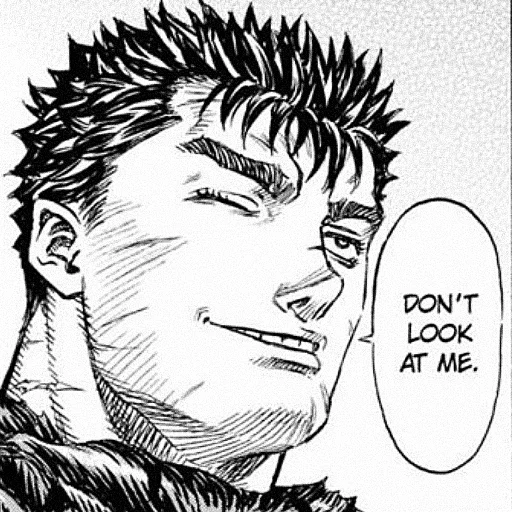 😳 Стикер «BERSERK / ベルセルク / СКАЖЕНИЙ» для Telegram