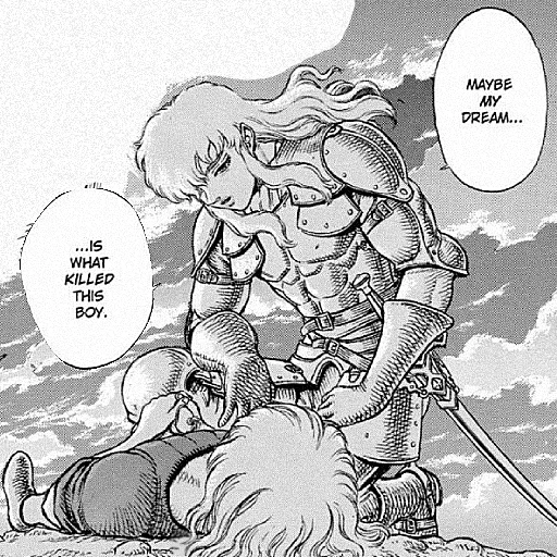 🤪 Стикер «BERSERK / ベルセルク / СКАЖЕНИЙ» для Telegram