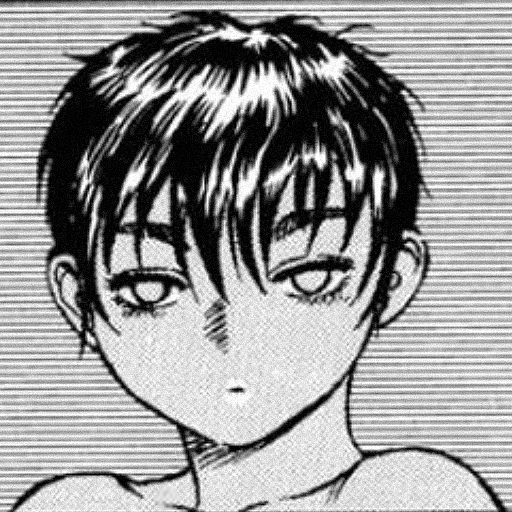 😐 Стикер «BERSERK / ベルセルク / СКАЖЕНИЙ» для Telegram
