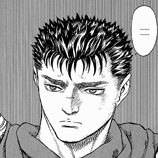 😠 Стикер «BERSERK / ベルセルク / СКАЖЕНИЙ» для Telegram