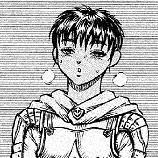 ❓ Стикер «BERSERK / ベルセルク / СКАЖЕНИЙ» для Telegram