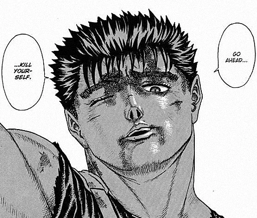 🤕 Стикер «BERSERK / ベルセルク / СКАЖЕНИЙ» для Telegram