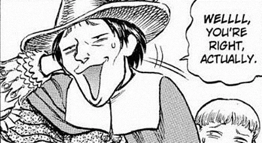 👍 Стикер «BERSERK / ベルセルク / СКАЖЕНИЙ» для Telegram